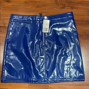 Forever 21 Blue Mini Skirt Night Out